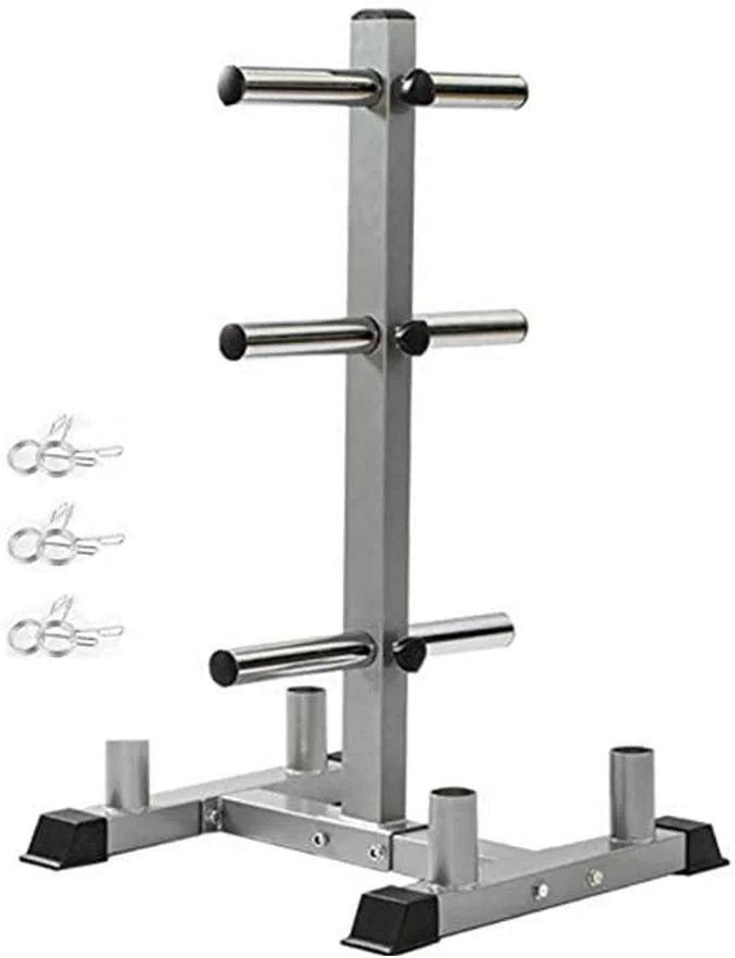 High quality Gym Equipment Weight Lifting Plate Rack Multi-functional Weight Plate Rack Barbell bar rack Cheap Barbell stand