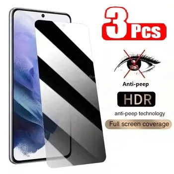 3 Stück Sichtschutzglas für Samsung Galaxy A60 A06 F16 A16 4G 5G Displayschutzfolie