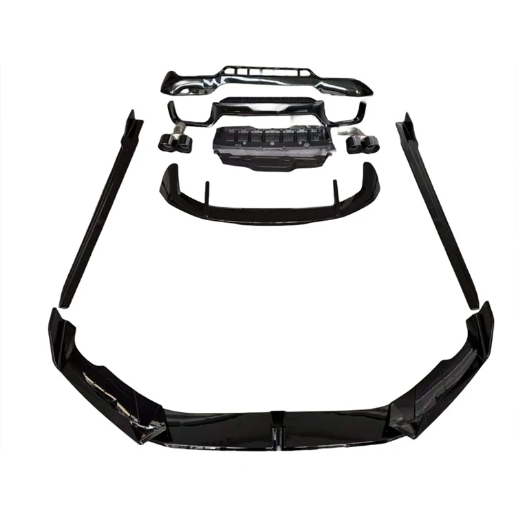 Damei Hot Selling M Pack Bodykit Splitter Diffuser Side Skirts M Performance Black Knight Aero Kit For  X3 G01 Lci 2022-2024