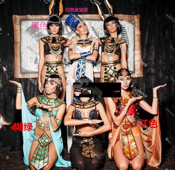 Bar Egyptian costume Egyptian wind GOGO costume Egyptian theme party series costume