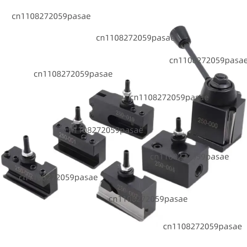 Quick-Change Tool Holder + 5 Tool Holders 251-000 Turning 111 Milling 222 Drilling 333 Reaming 444 Boring Knurling