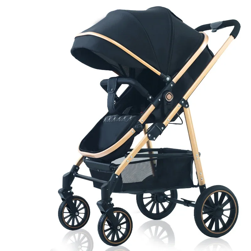 RHS-STR25 2024 Hot Selling High Quality Wholesale cheap travel system luxury baby stroller 3 in 1 with carrycot and carseat