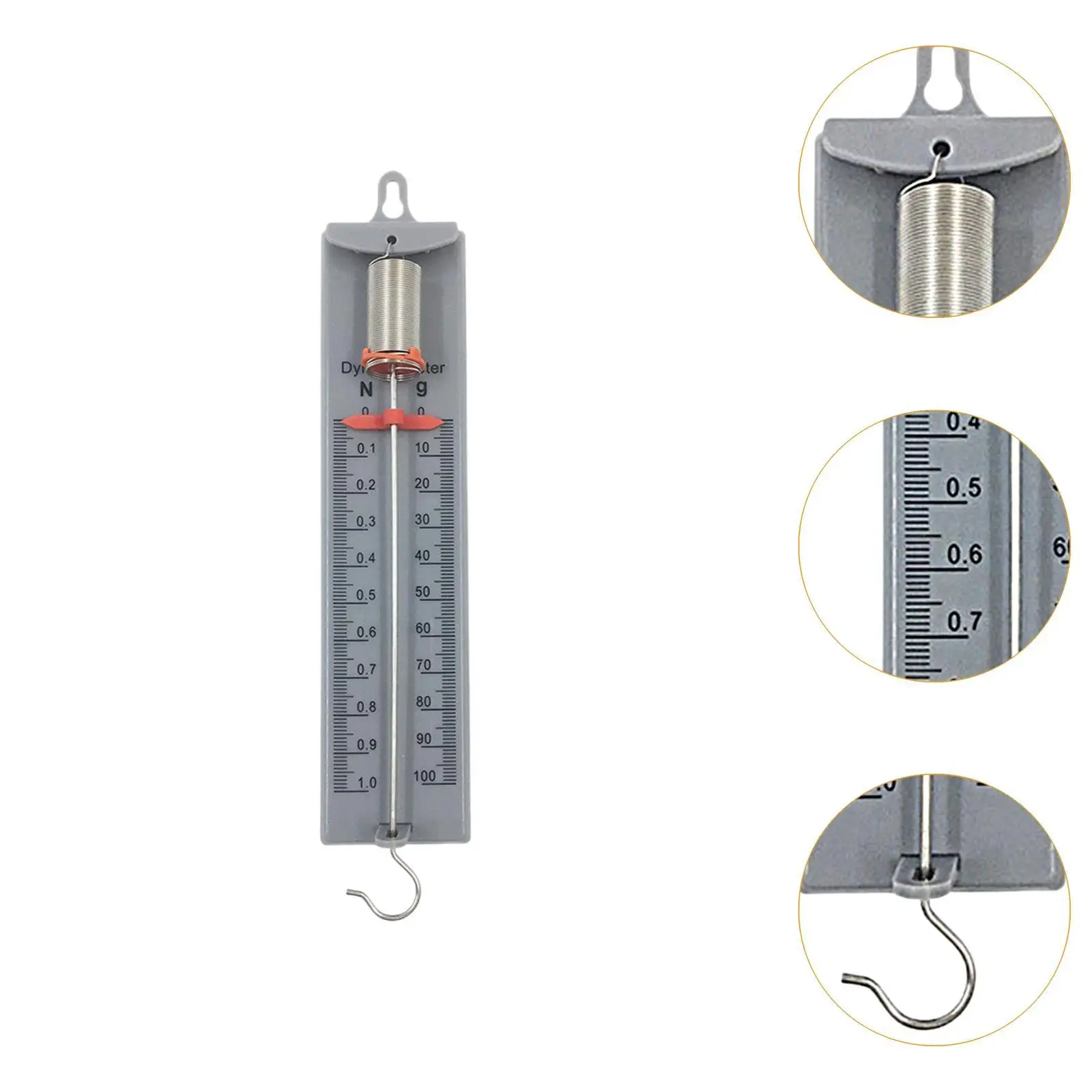 Measure Meter Measure Meter Lightweight Teaching Measure Gauge Spring Dynamomete