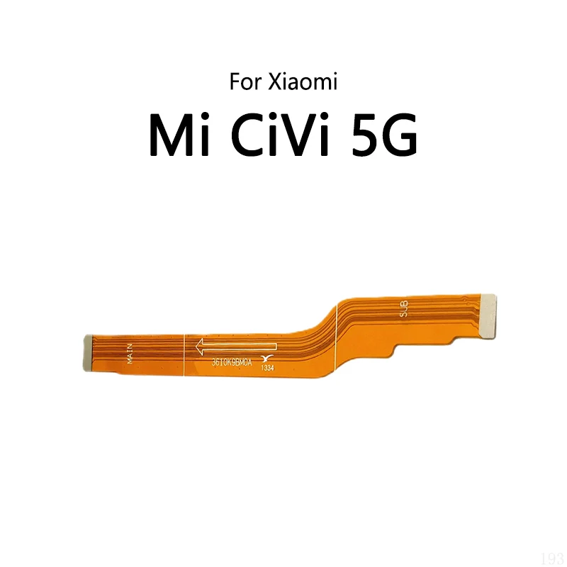 LCD Display Connect Motherboard Cable Main Board Flex Cable For Xiaomi Mi Civi 2 3 4 Pro 5G