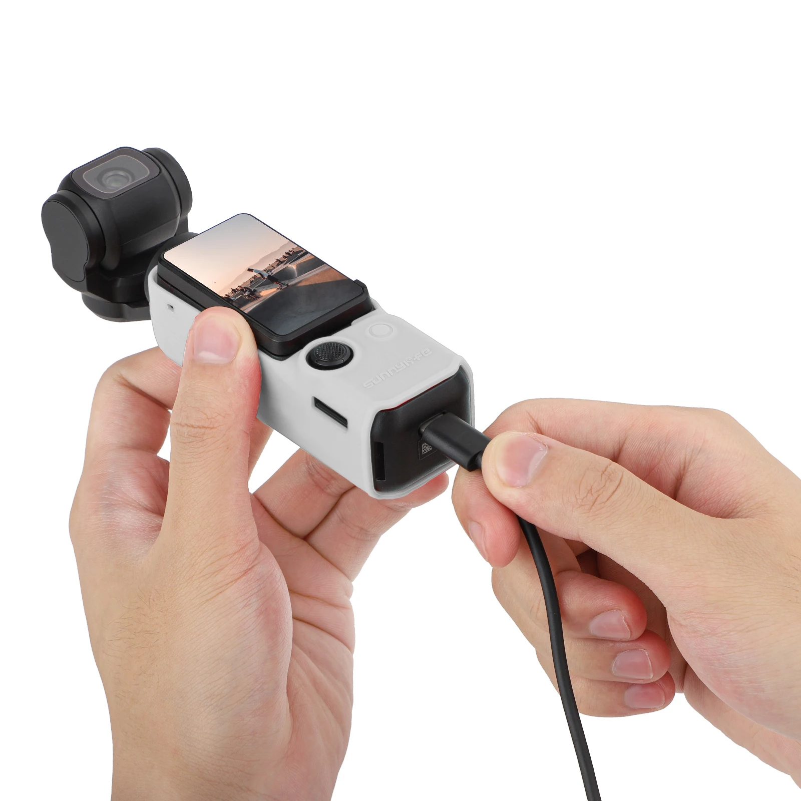 For DJI Osmo Pocket 3 Silicone Case Protective Case Gimbal Camera Anti-fall Shell Accessories