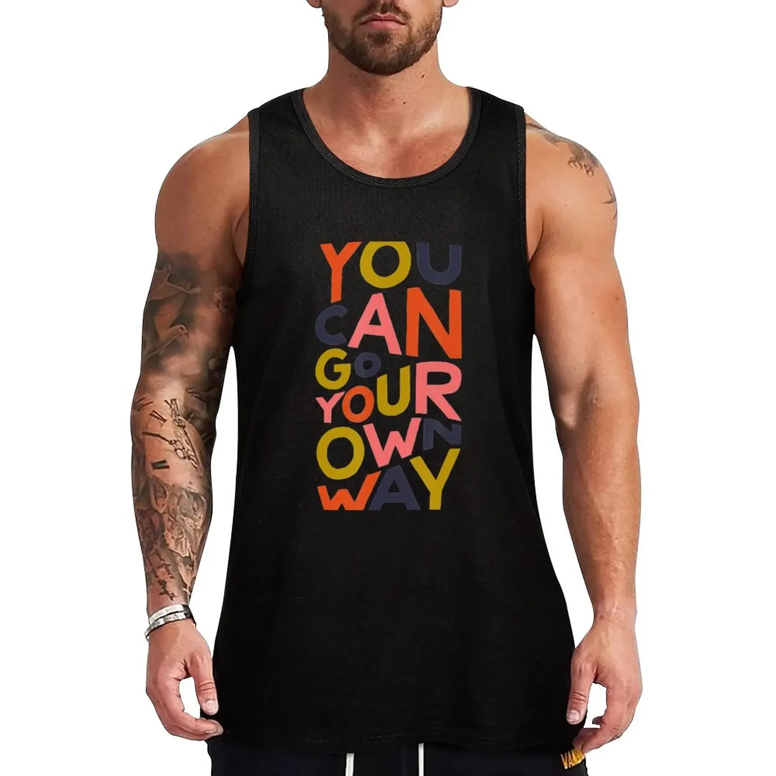 New Fleetwood Mac - You Can Go Your Own Way Tank Top men gym Muscle fit cotton t-shirts man