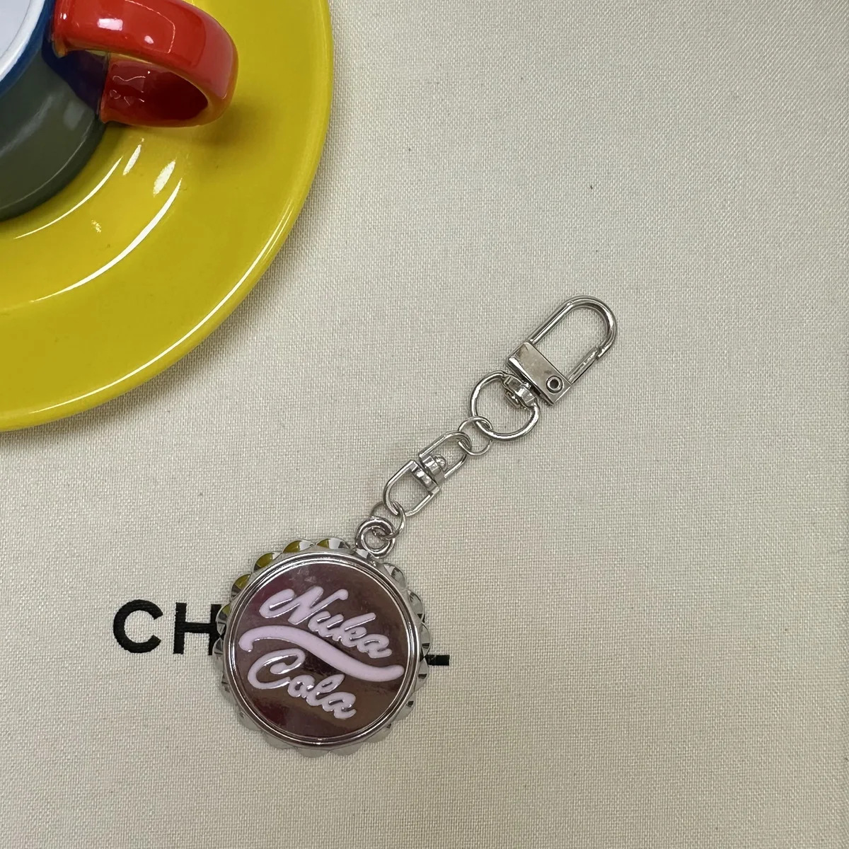 Creative Multi-Color Bottle Cap Bag Pendants, Mobile Phone Chains