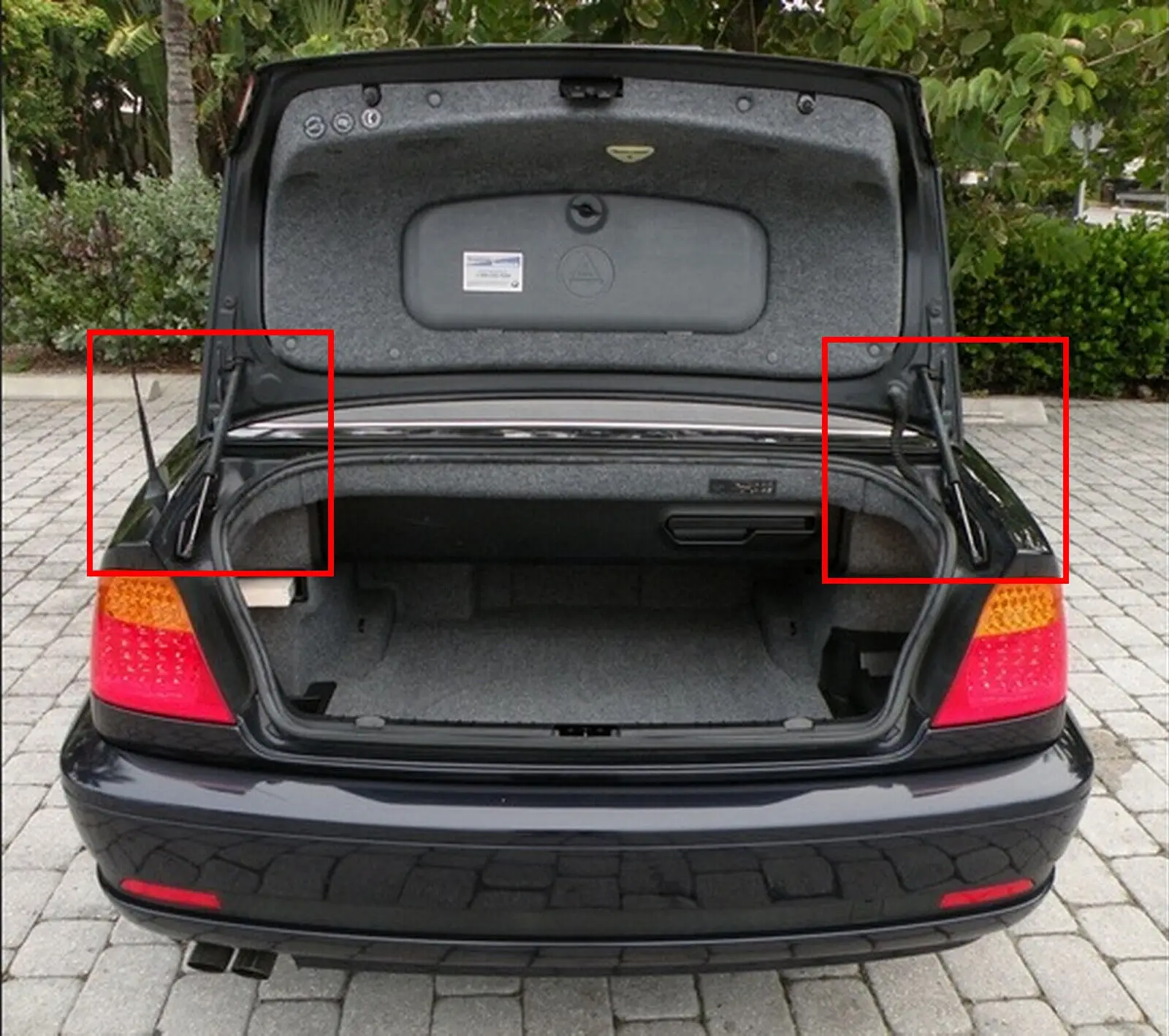 For BMW 3 Series E46 2000-07 Rear Tailgate Boot Gas Struts Spring Lifter Support
