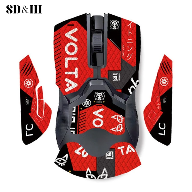 Mouse Grip Tape Skate Sticker Non Slip Suck Sweat Mouse Anti-Slip Sticker For Razer Viper Ultimate