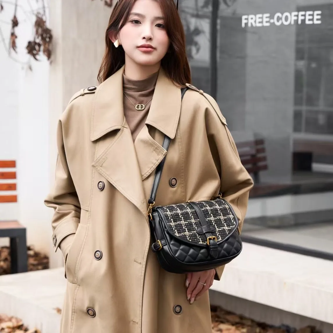 Fashionable Elegant Luxury Diaper Bag Unique Designer For Women Large Capacity Vintage Leather Shoulder Bag Minimalist Crossbody