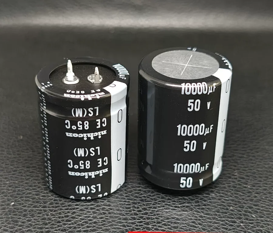 4pcs/lot Original Japanese Nichicon 50v10000uF LS 30X40mm audio amplifier filter electrolytic capacitor free shipping