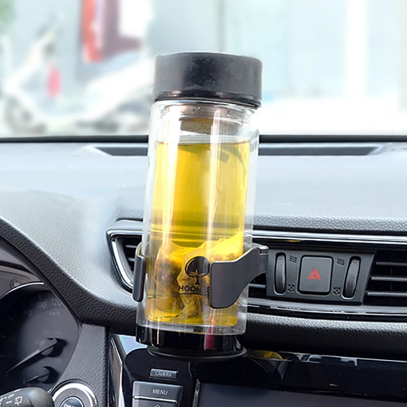 Car Air Vent Cup Holder Drink Water Coffee Bottle Holder Can Mounts Holder Beverage Ashtray Mount