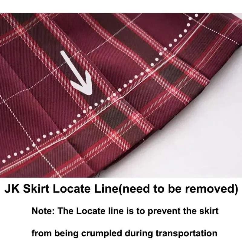 Jk School Girl Falda plisada de Estudiante Coreano, conjunto de uniforme bonito para mujer, pajarita de manga corta, estilo japonés Seifuku MN1