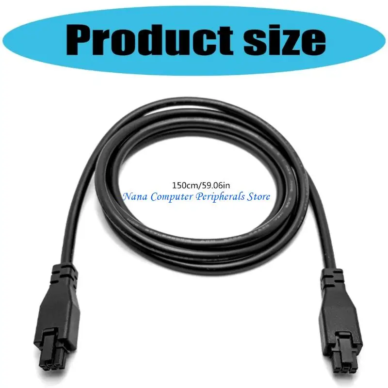 F68C سلك تمديد عالي التحمل ملحقات الطابعة ثلاثية الأبعاد كابل تمديد محور 6Pin