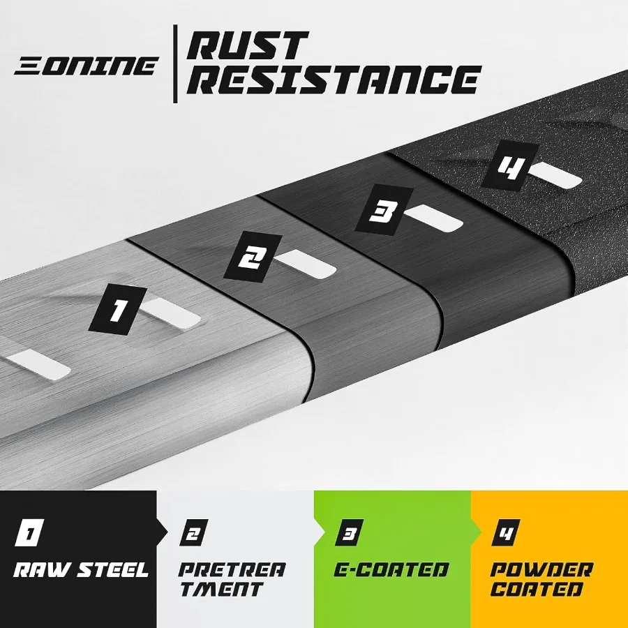 لوح جري أسود أنبوبي 7 محكم مناسب مخصص 20192025 دودج رام 1500 جديد طاقم الجسم كابينة جانبية خطوة Nerf بار لا يناسب 20192 #4