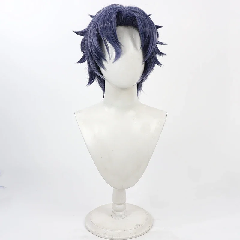 Anime Promise of Wizard Figaro Cos Cosplay Wig Halloween Carnival Party Props Synthetic Hair Heat Resistant Fiber + Wig Cap