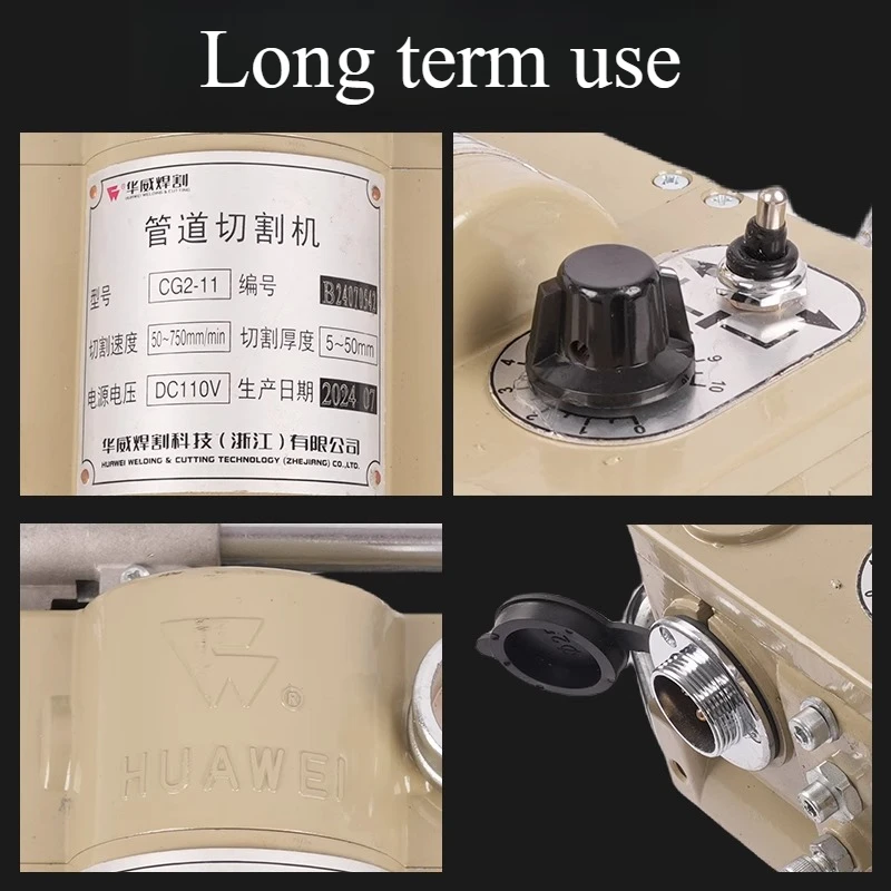 Magnetic PipeCutting Machine Dual purpose Diagonal Cutting Machine220VIndustrial Metal PipeCutting Machine Pipeline Construction