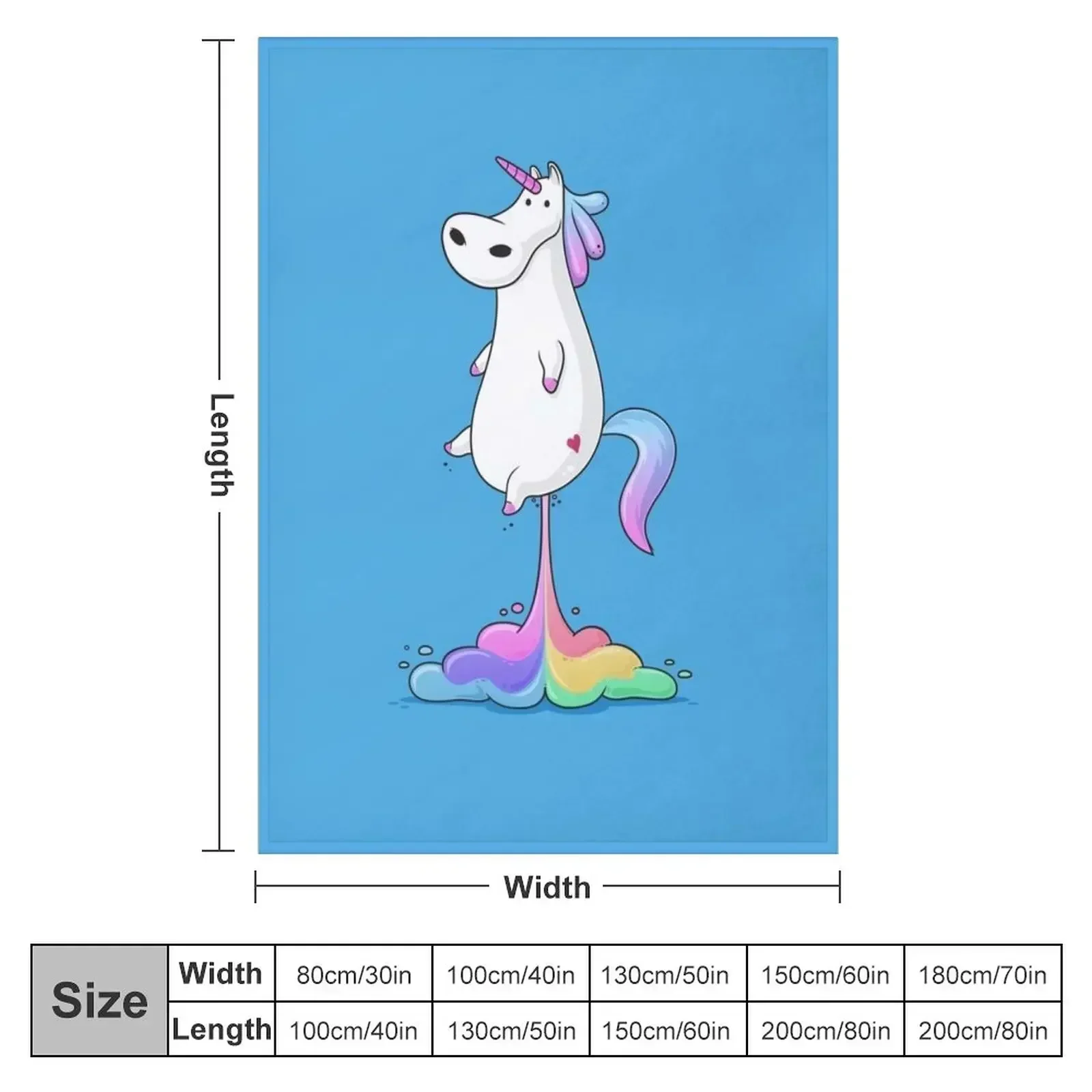 Unicorn Fart Throw Blanket anime Travel Luxury Throw Blankets Sofas Of Decoration Blankets