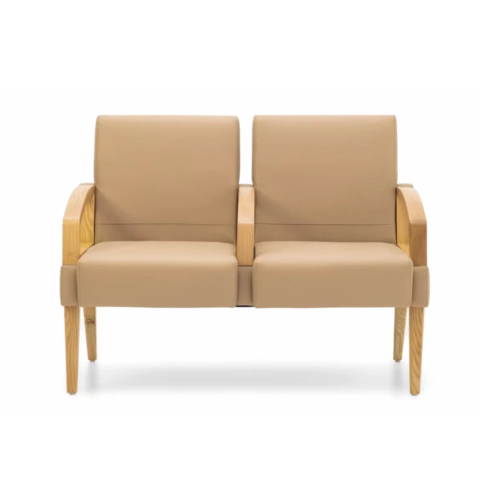 Modern Airport VIP Lounge Terminal Bank Hotel Waiting Room Area Reception Beam Link Bench 2 3 4 5 Seat Metal Waiting Chair Sofa