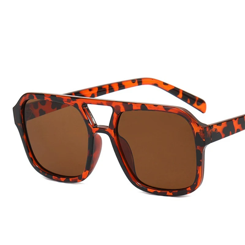 2023 النظارات الشمسية الكلاسيكية الطيار النساء خمر عدسة صفراء المألوف مكبرة الإناث لون الحلوى 70s نظارات ييويرس #6