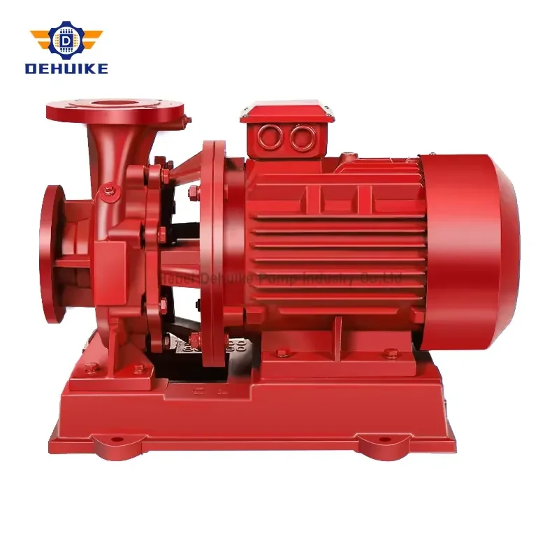 Dehuike Water Pump with Fire Nozzle Water Pump for Fire Electric Motor Driven Fire Pump