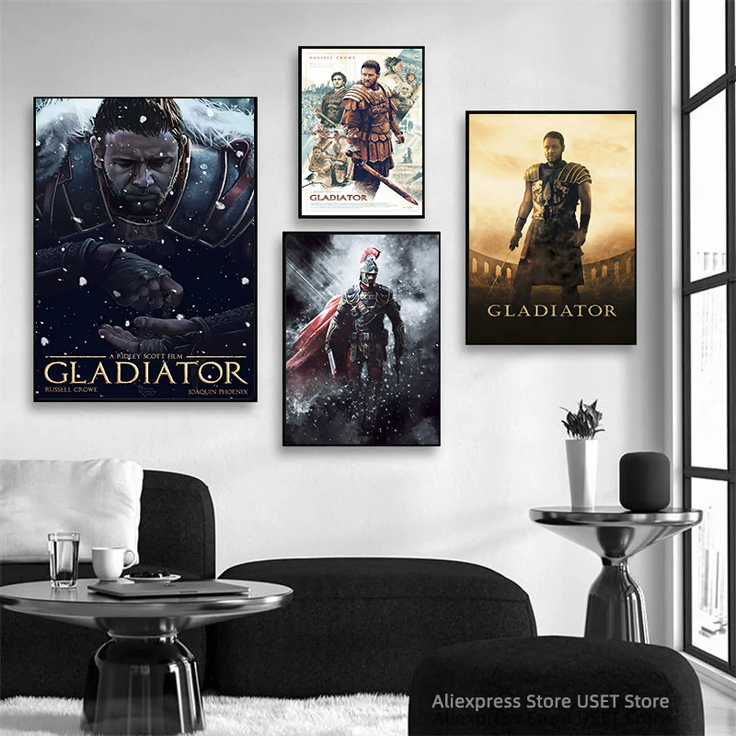 Maximus  gladiator movie, Movie Tv Play Serial Canvas Posters and Prints Canvases Painting Home Decoration