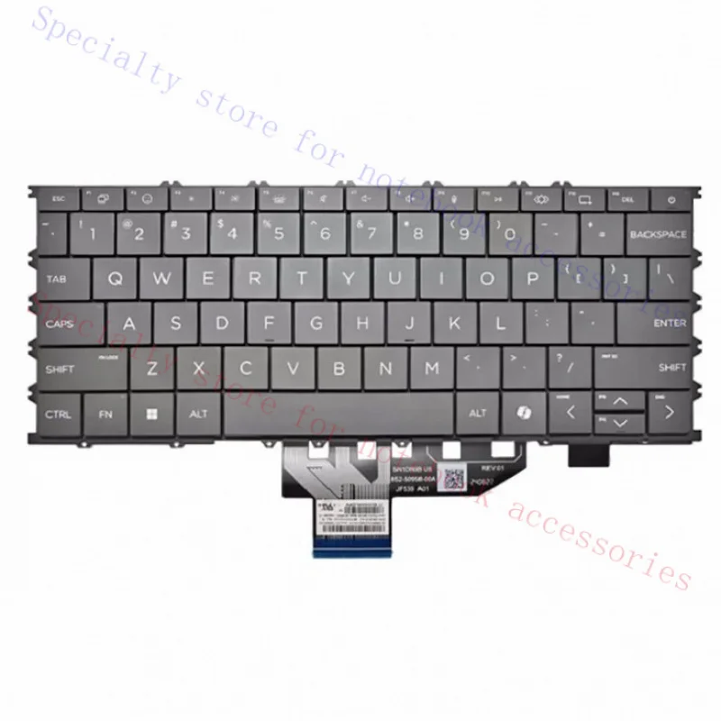 

R+ New US Backlit Keyboard for HP OmniBook X Flip 14 inch 2-in-1 Laptop 14-FK 14-FM