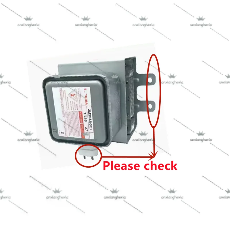 100% новая модель магнетрона с длинной ножкой 2M303J для деталей микроволновой печи Toshib, аксессуары