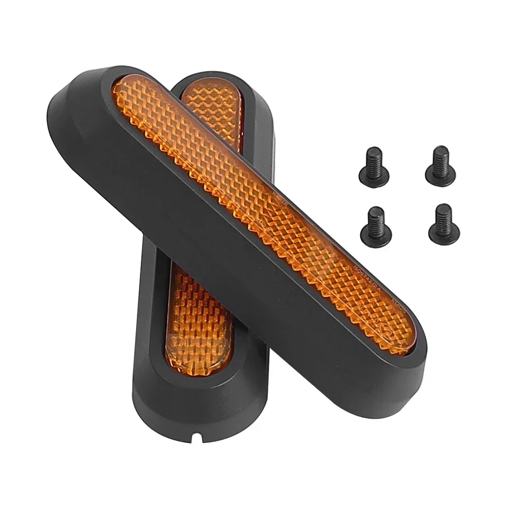 Penutup Hub Roda Mi4 GO dengan Sekrup Tutup Cangkang Pelindung Reflektif untuk Penutup Dekoratif Keselamatan Skuter Listrik Xiaomi Mi4 GO