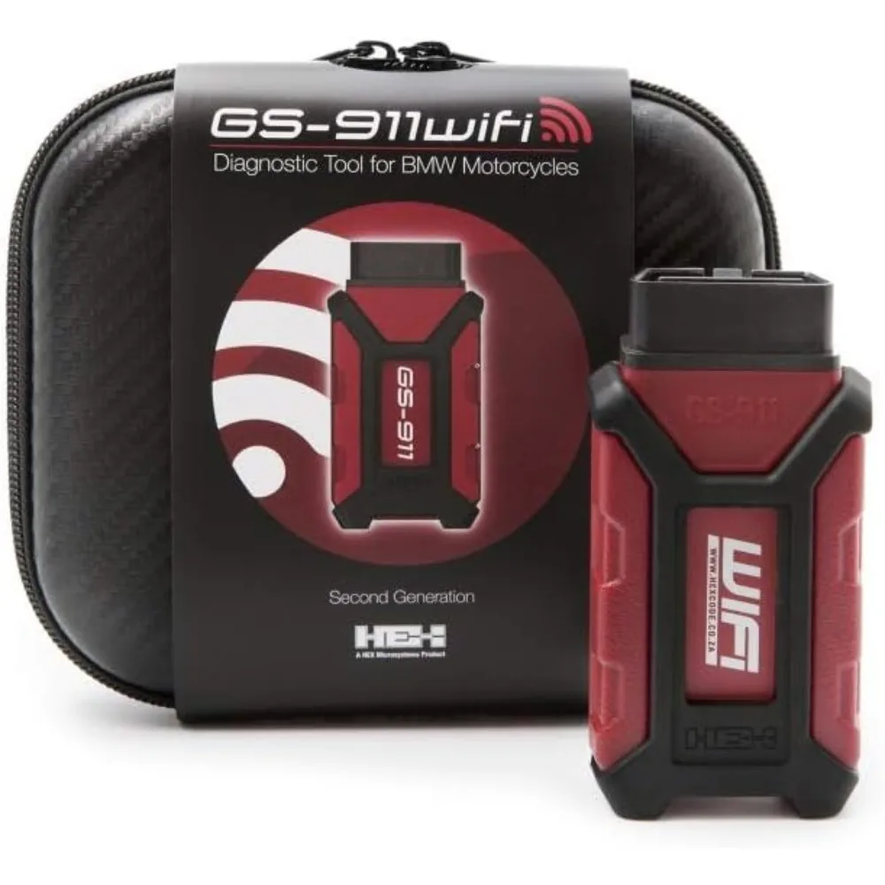 GS911 WIFI (OBD-II) / الإصدار المتحمس - أداة تشخيصية للدراجات النارية BMW - خدمات ما يصل إلى 10 VINS - متوافقة مع جميع 2017 #1