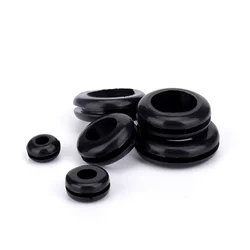 20pcs Rubber Grommet 20mm Blanking Hole Wiring Cable Gasket Rubber Seal Assortment Set for Protects Wire Cable Hardware Tools