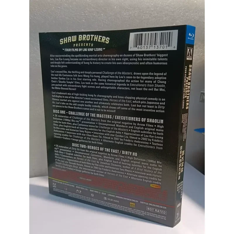Shaw's Classic Blu-ray Disc Set Brand New Unopened 4-disc Collection Including Director Liu Jialiang