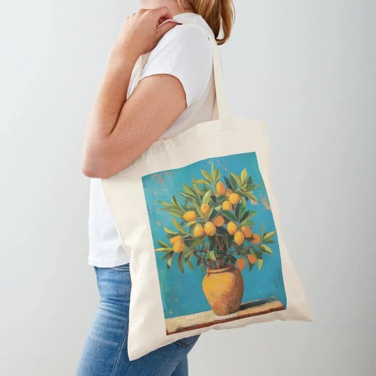 

Lemon tree lemon Tote Bag Large bags for women shopping trolley bag Canvas stote bag
