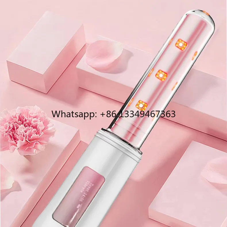 Handheld Infrared Light Therapy Wand 650nm Low Level Gynecology Vagina Tightening Body Massager USB Powered Timing Control