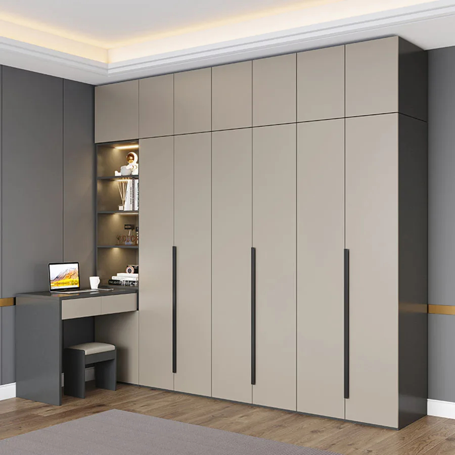 Ideas Wardrobes European Design Entryway Doors Bracket Large Size Clothes Hanger Storage Closet Single Penderie Home Furniture