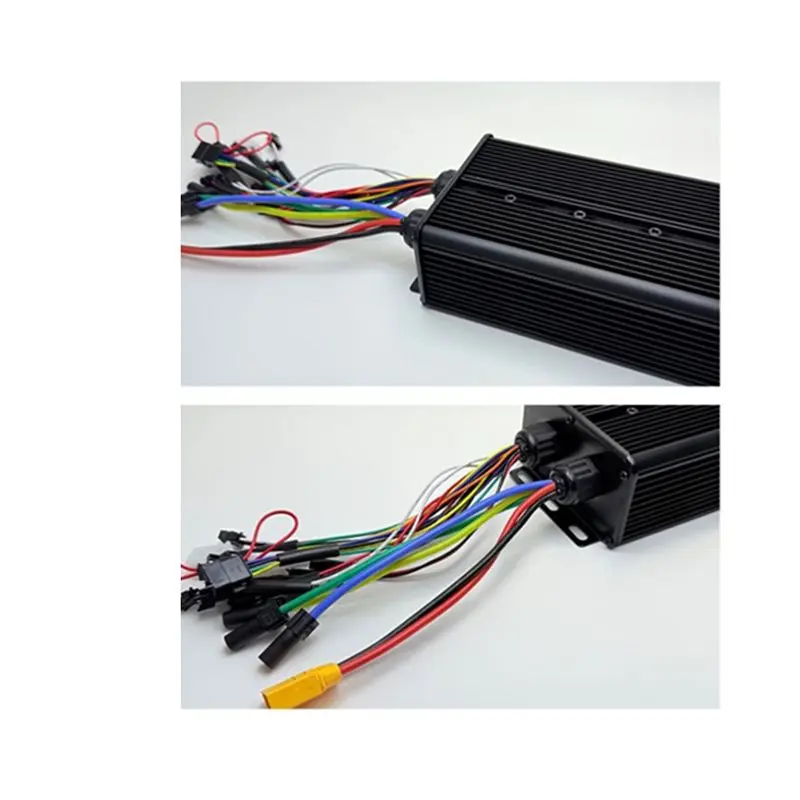 A99E-2000W 2500W 3000W Bike Controller 48V 52V 60V 72V 60A Three Mode 18 Tube Sine Square Wave Interchange Controller