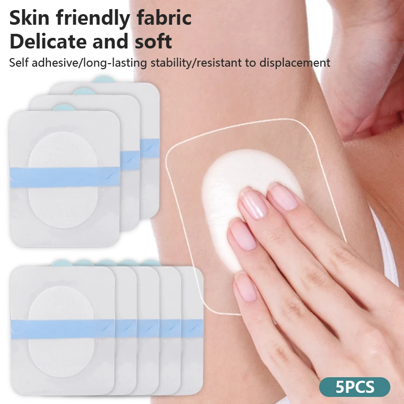 

Thin Summer Sweat Stop Patch Under Armpits With Built-in Absorbent Cotton Pad Invisible Traceless Transparent Sweat Stop Patch