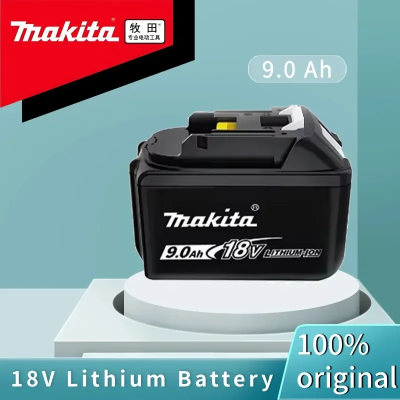 

Makita 18V 9Ah lithium battery BL1830B/BL1840 series is special, with long standby LED power display and strong compatibility.