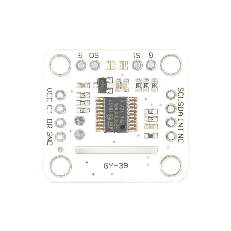 GY-39 อุณหภูมิความชื้นความดันบรรยากาศ/ความเข้มแสงเซนเซอร์โมดูล/MAX44009 + BME280