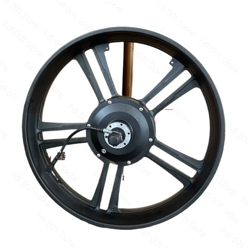 48V 750W 20 Inch Hub Motor with Sensor for Snowmobile/ATV/UTV Conversion Kit  Compatible with Waterproof Design