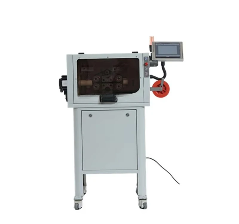 High Speed Automatic Servo - Driven Stable Rotary Flexible Hose Rubber Tube Cutting Machine Pvc Corrugated Pipe Cutter