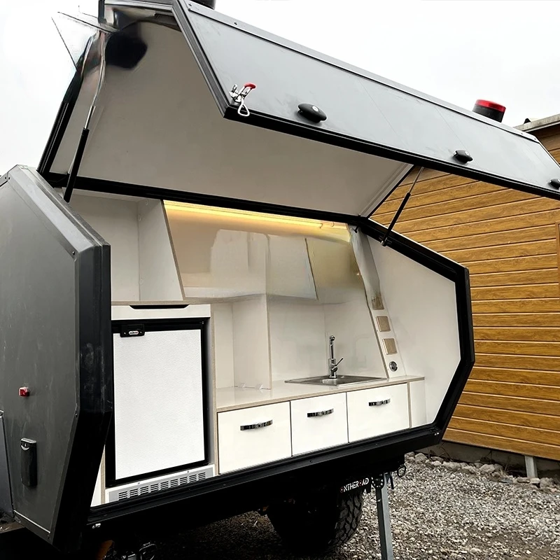 Factory price mini trailer camper offroad caravan australia standard for camping