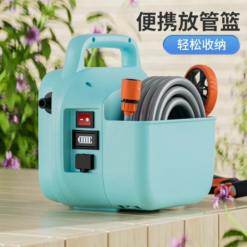 

Rechargeable Portable Water Pump High Flow Agricultural Spray Pump for Garden Irrigation Car Washing