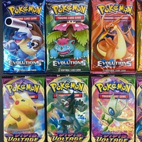 10/20pcs Pokemon Cards GX Vmax EX Mega Evolutions Card Shining Game Collection Battle Transaction Card Holiday Gifts