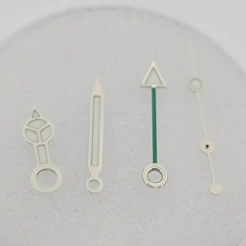 Watch Accessories 3186 Movement Hands GMT Movement Hands 3186 Luminous Hands 4-Pin 1167154 Green Second Hand