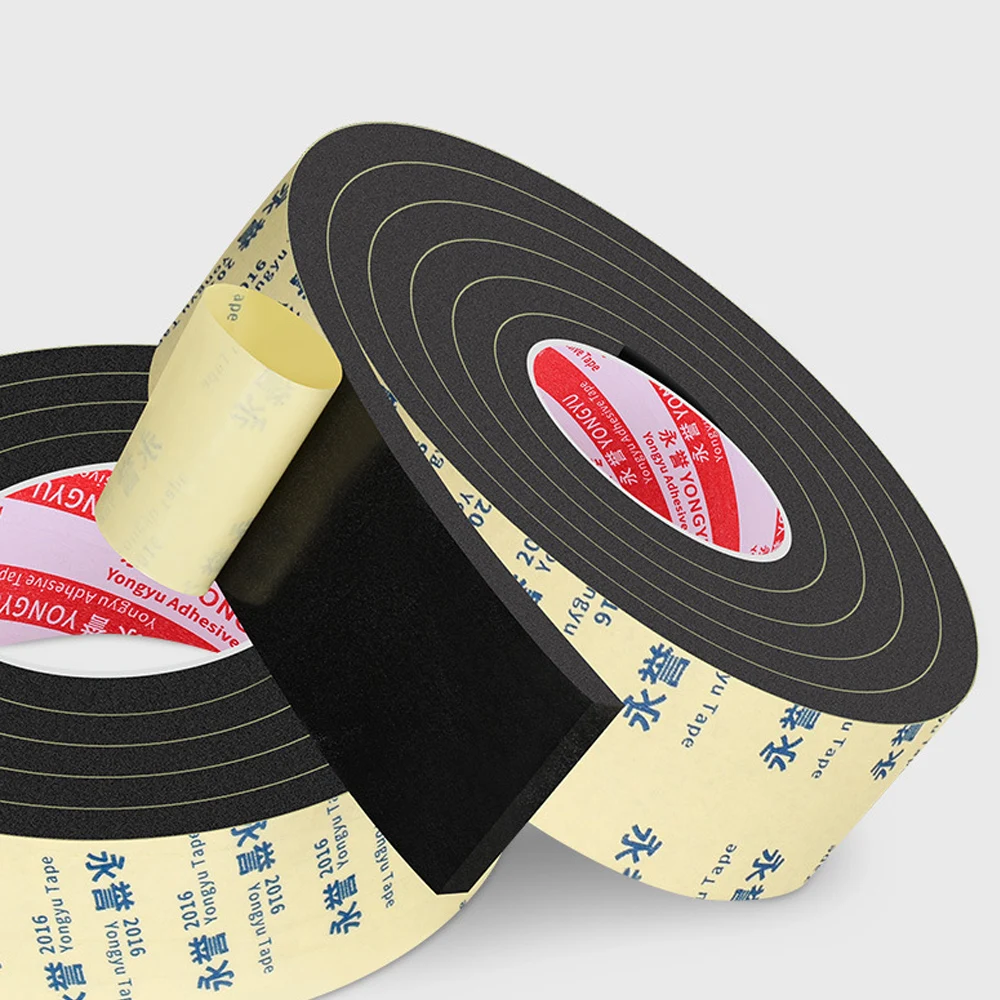 EVA Seal Tape Strong Adhesive Lightweight Soundproof and Windproof Foam Insulation Tape for Sliding Doors Anti-collision Gasket