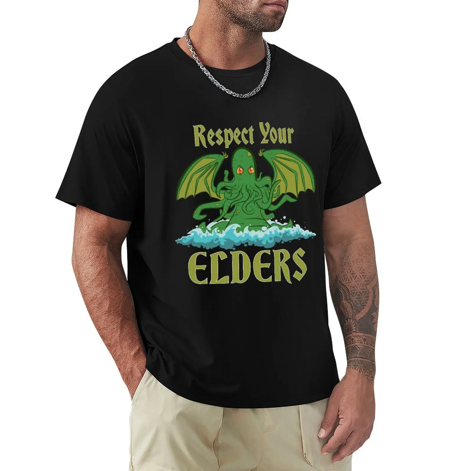 

Respect Your Elders T-Shirt Basic Comfort Fit T-Shirt for Men