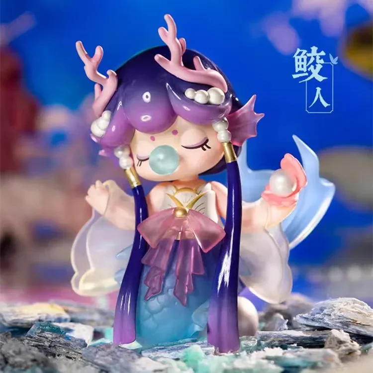 Toys Model Confirm Style Cute Anime Figure Gift Surprise Original Ancient Chinese Mythological Animal Series Blind Box