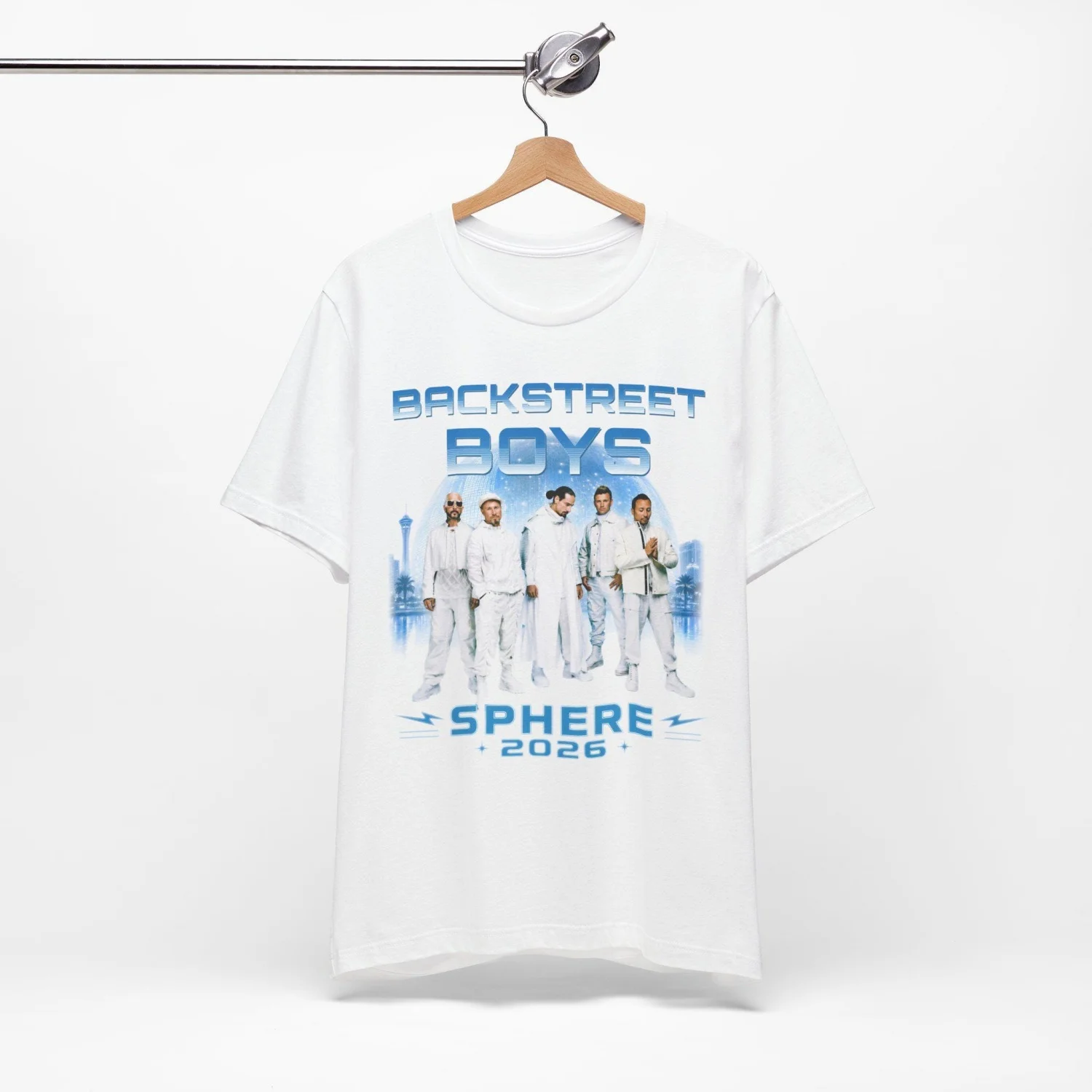 2026 Las Vegas Sphere Concert Tee BSB Reunion Tour Vegas Sphere Girls Trip UNISEX WHITE Shirt,Sweat-wicking