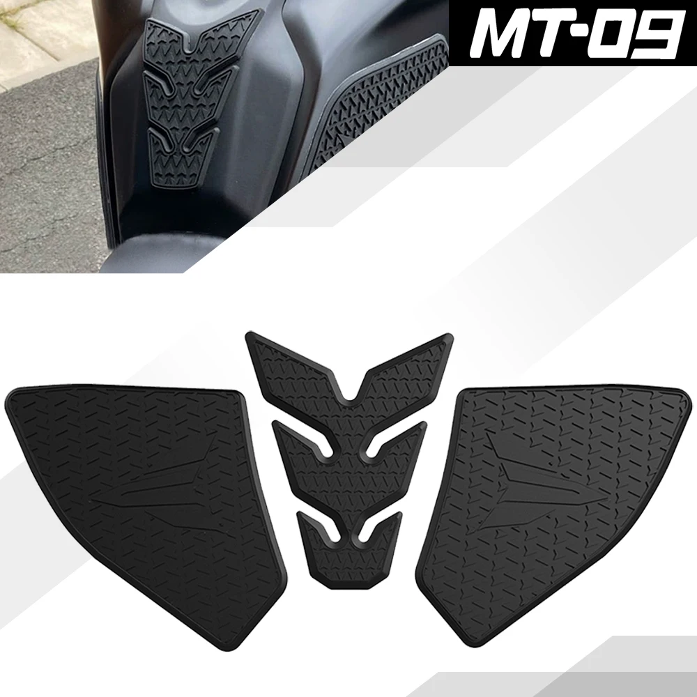 

MT-09 MT09 SP Motorcycle Non-slip Side Fuel Tank Stickers Waterproof Pad Rubber Sticker FOR YAMAHA MT 09 SP MT-09 2021-2024 2025